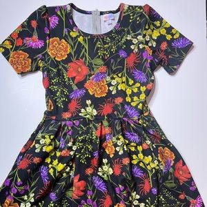 Floral Lularoe Amelia